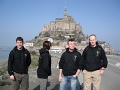 20120229 M2M RECCE CREW Mont-Saint-Michel Normandy